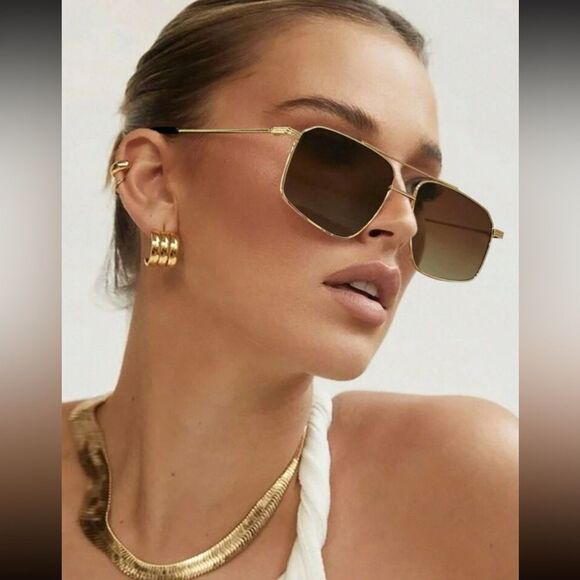 Vintage square sunglasses K14